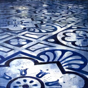 Blue floor